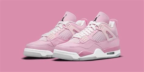 nike jordan roze wit|nike jordan 4 sneakers.